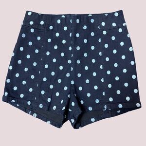 Kimchi Blue Dark Navy Polka Dot Shorts - 2